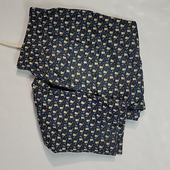 Vineyard vines sz small sleep pants shot glasses all over print - Picture 1 of 4